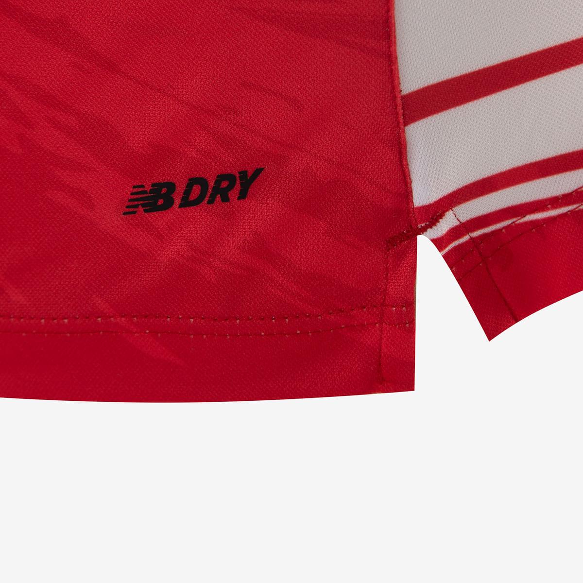 Camisa São Paulo Treino 25/26 New Balance Masculina - Vermelho