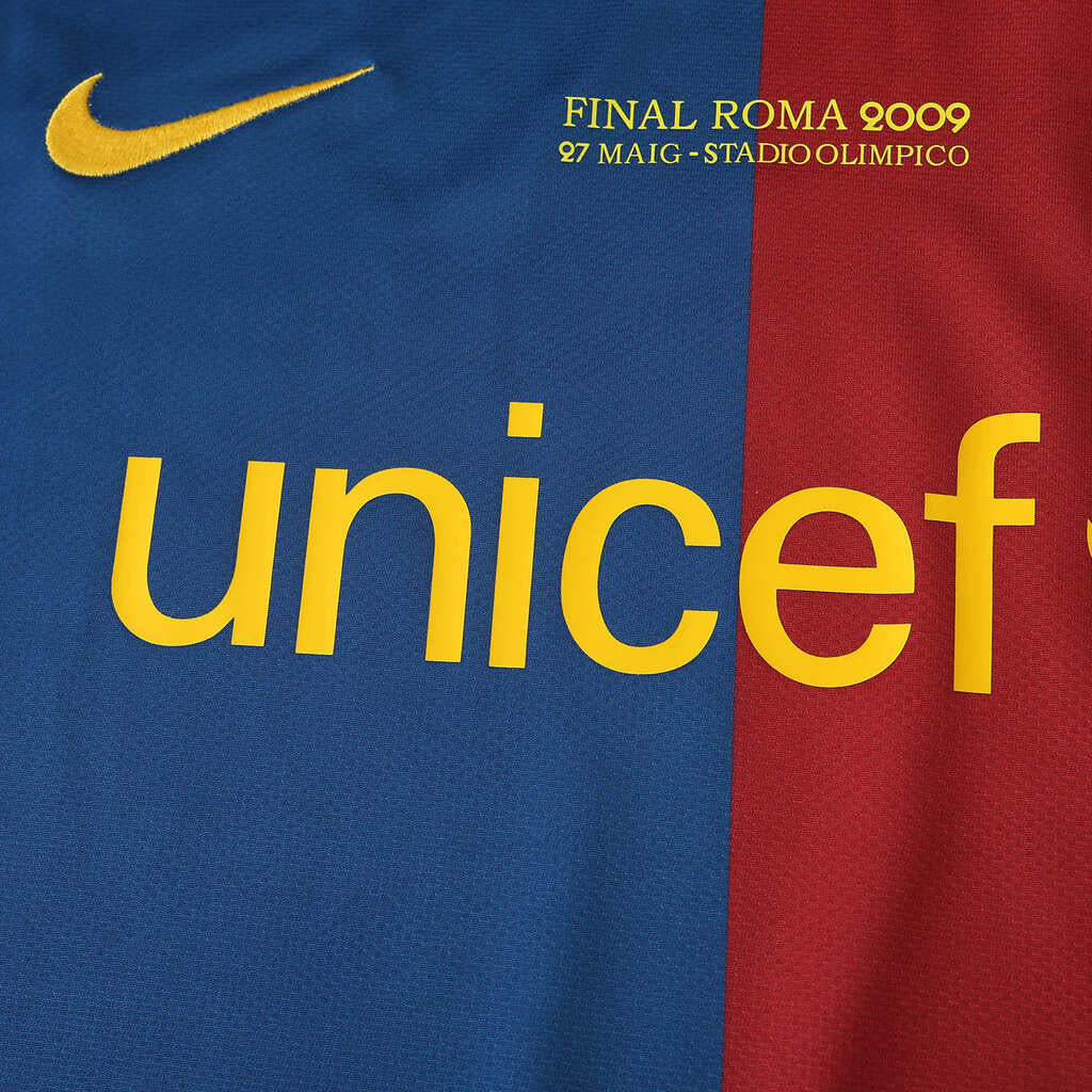 Camisa Barcelona Home Retrô 08/09 UEFA Champions League
