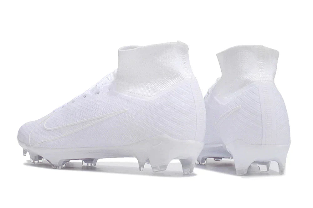 Chuteira Nike Mercurial superfly 9 Air Zoom Ultra White FG