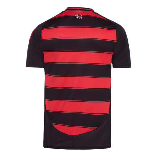 Camisa Flamengo 25/26 Home Adidas Torcedor - Vermelho e Preto