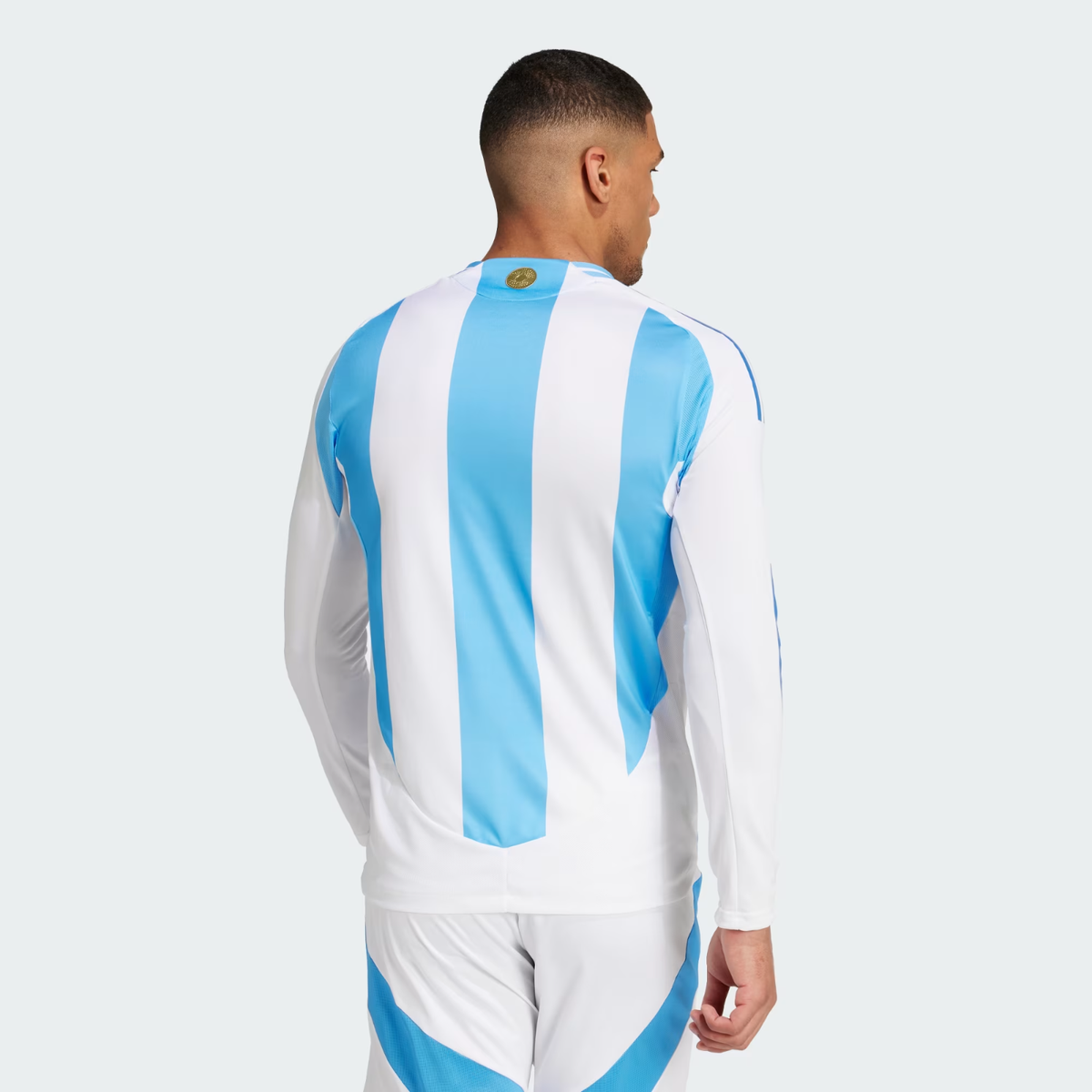 Camisa Argentina 2024/25 Home (+Patch) - Manga Longa