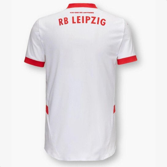 Camisa RB Leipzig Home 2024/25 Jogador Adidas Masculino - Branca e Vermelha