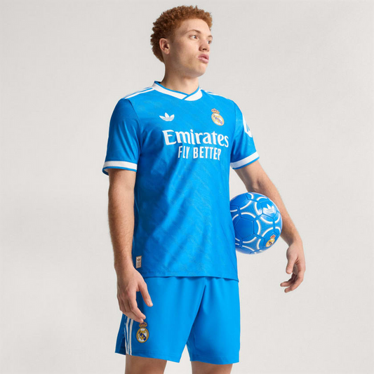 CAMISA REAL MADRID III THIRD 2025/26 AUTHENTIC VERSÃO JOGADOR