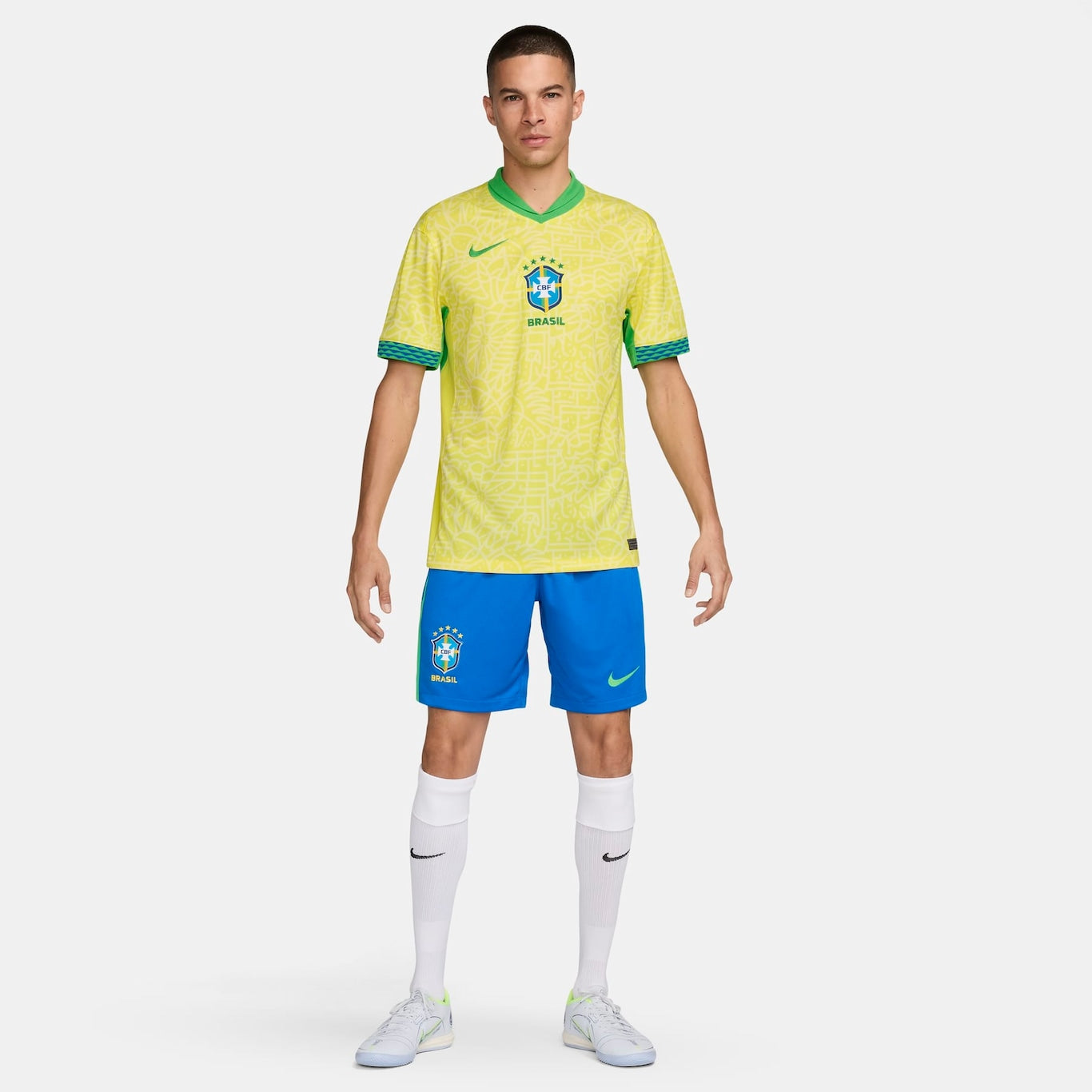 Camisa Seleção Brasileira 24/25 Home Torcedor Nike Masculina - Amarela