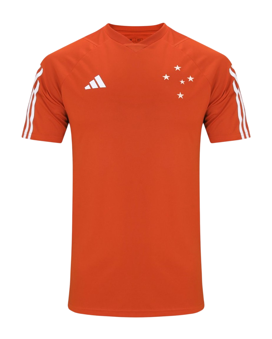 Camisa Cruzeiro 25/26 Treino Adidas Torcedor - Laranja