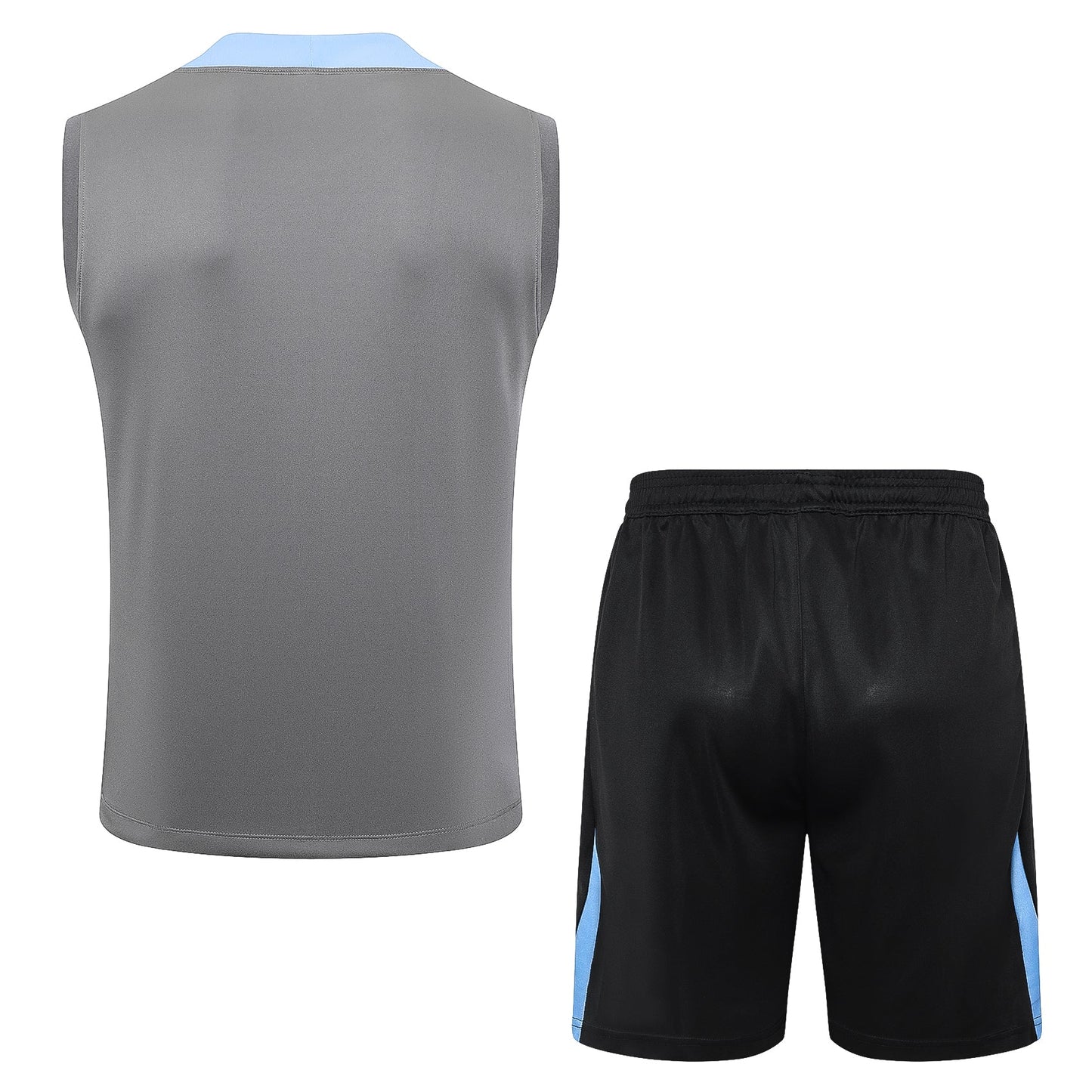 Conjunto Regata Tottenham 2024/25 - Cinza e Preta