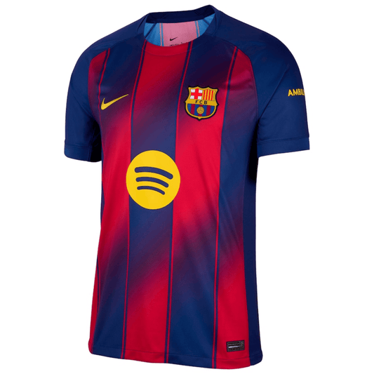 Camisa Barcelona Home 25/26 - Torcedor Nike Masculino - Azul e Grená