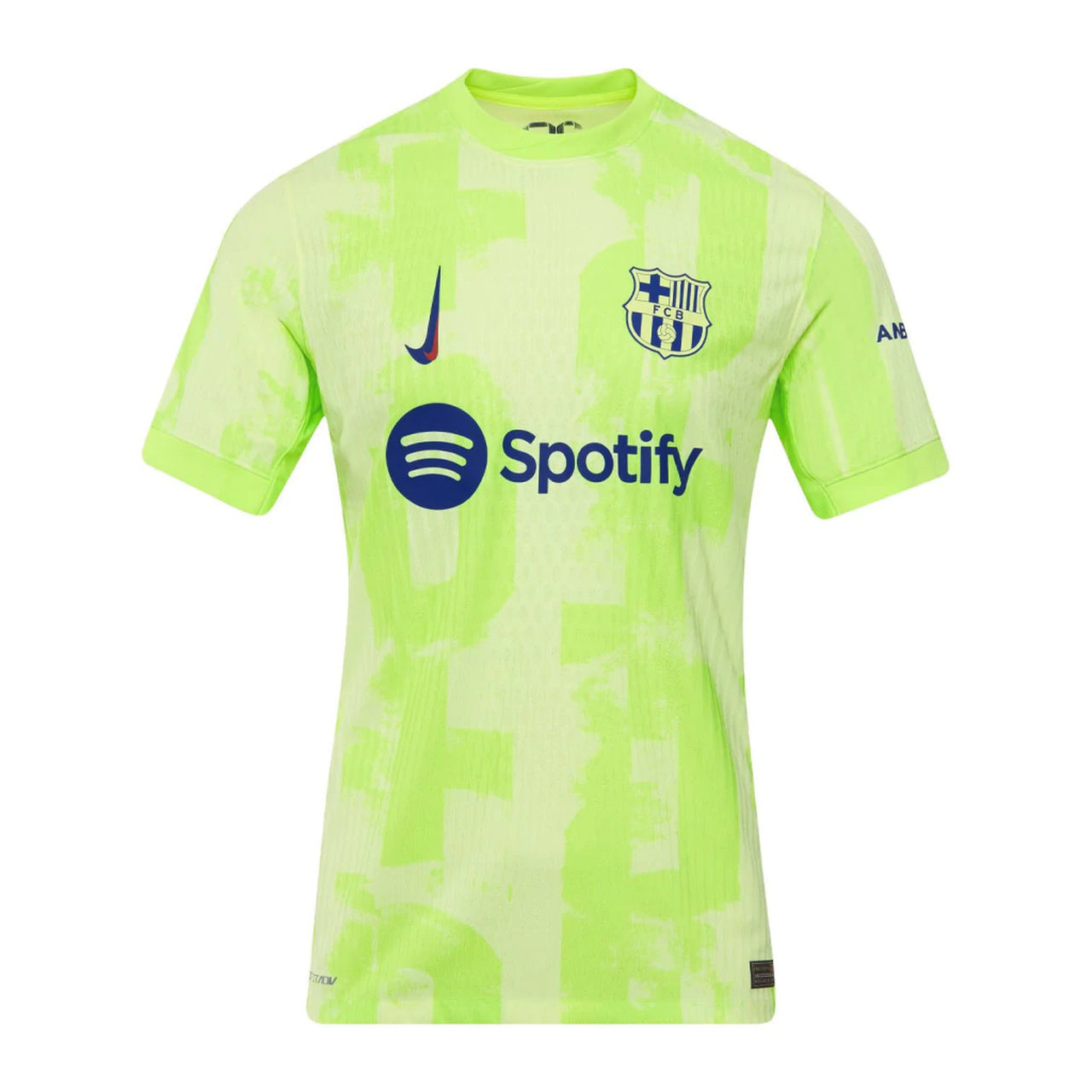 Camisa Barcelona Third 2024/25 Jogador Nike Masculino - Branca e Verde