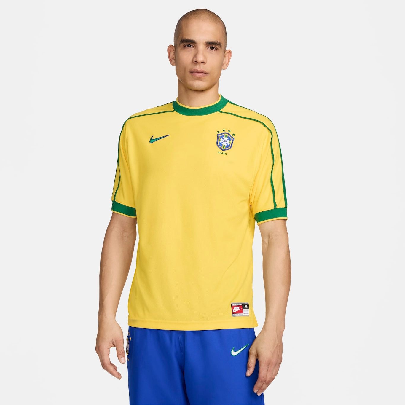 Camisa Retrô Seleção Brasil 1998/98 Home