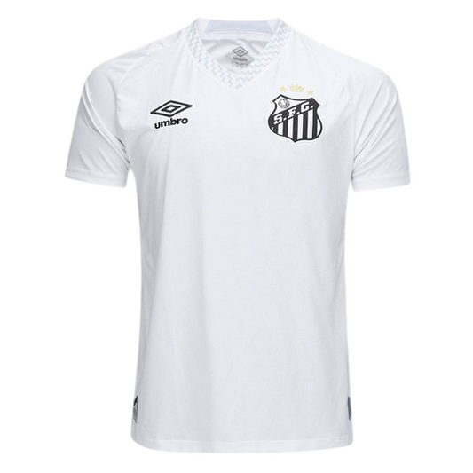 Camisa Peixão I 25/26 Torcedor Umbro Masculino - Branca e cinza