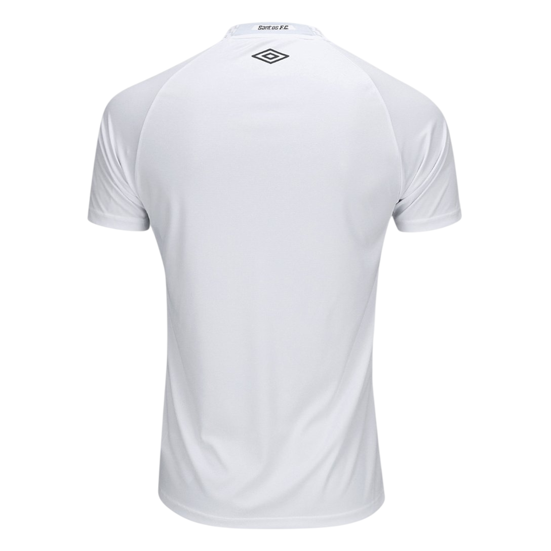 Camisa Peixão I 25/26 Torcedor Umbro Masculino - Branca e cinza