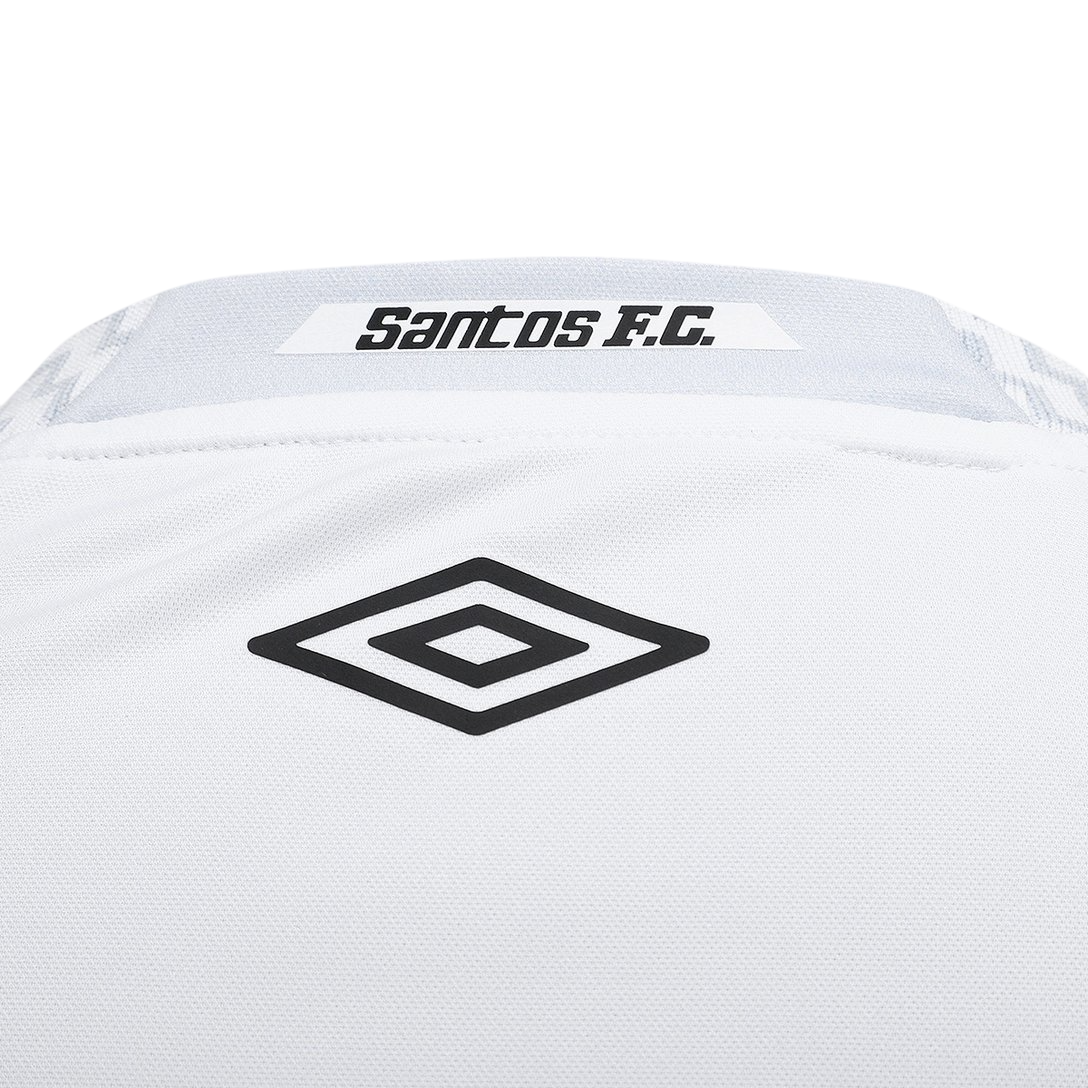 Camisa Peixão I 25/26 Torcedor Umbro Masculino - Branca e cinza