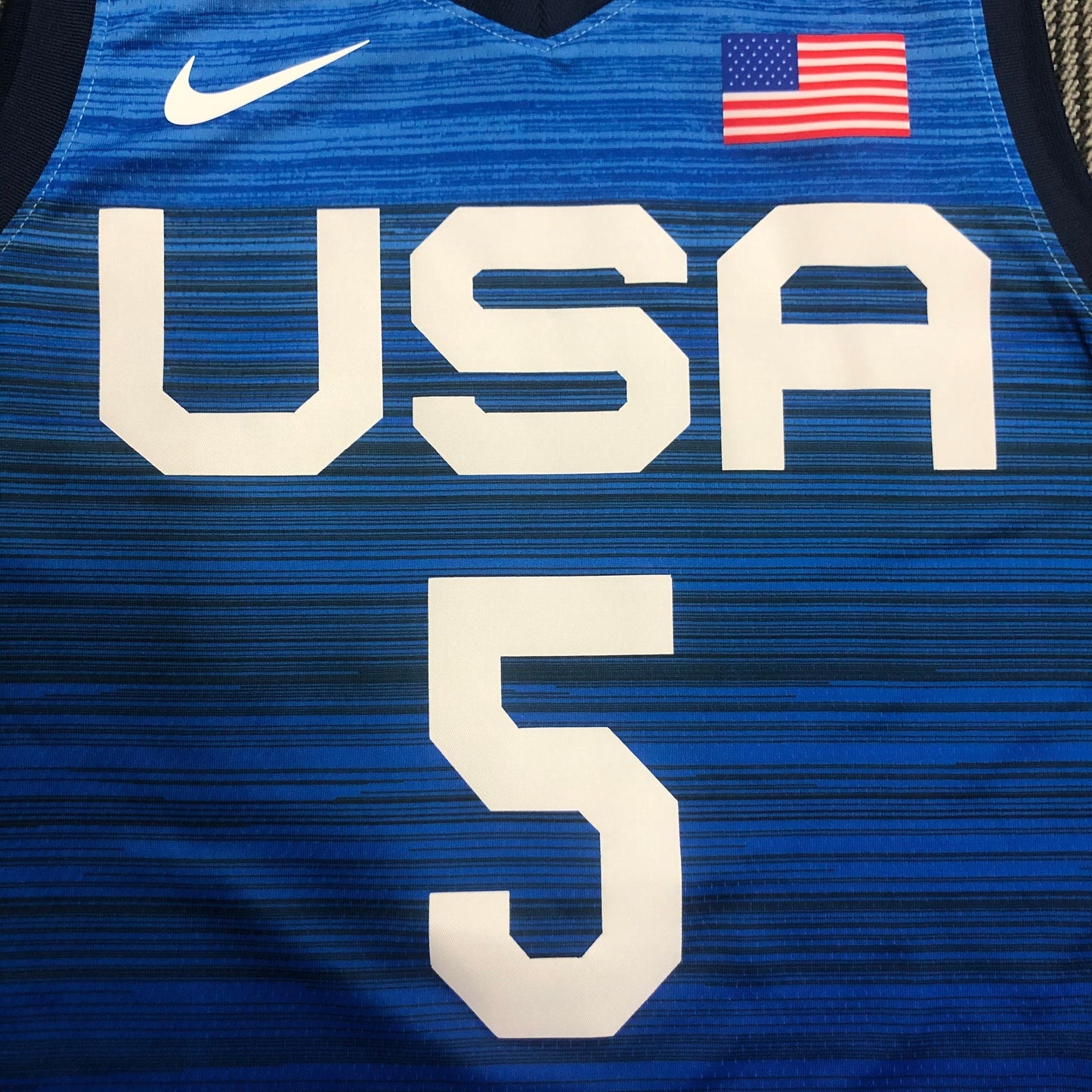 Regata Seleção Americana de Basquete Azul Lavine 5