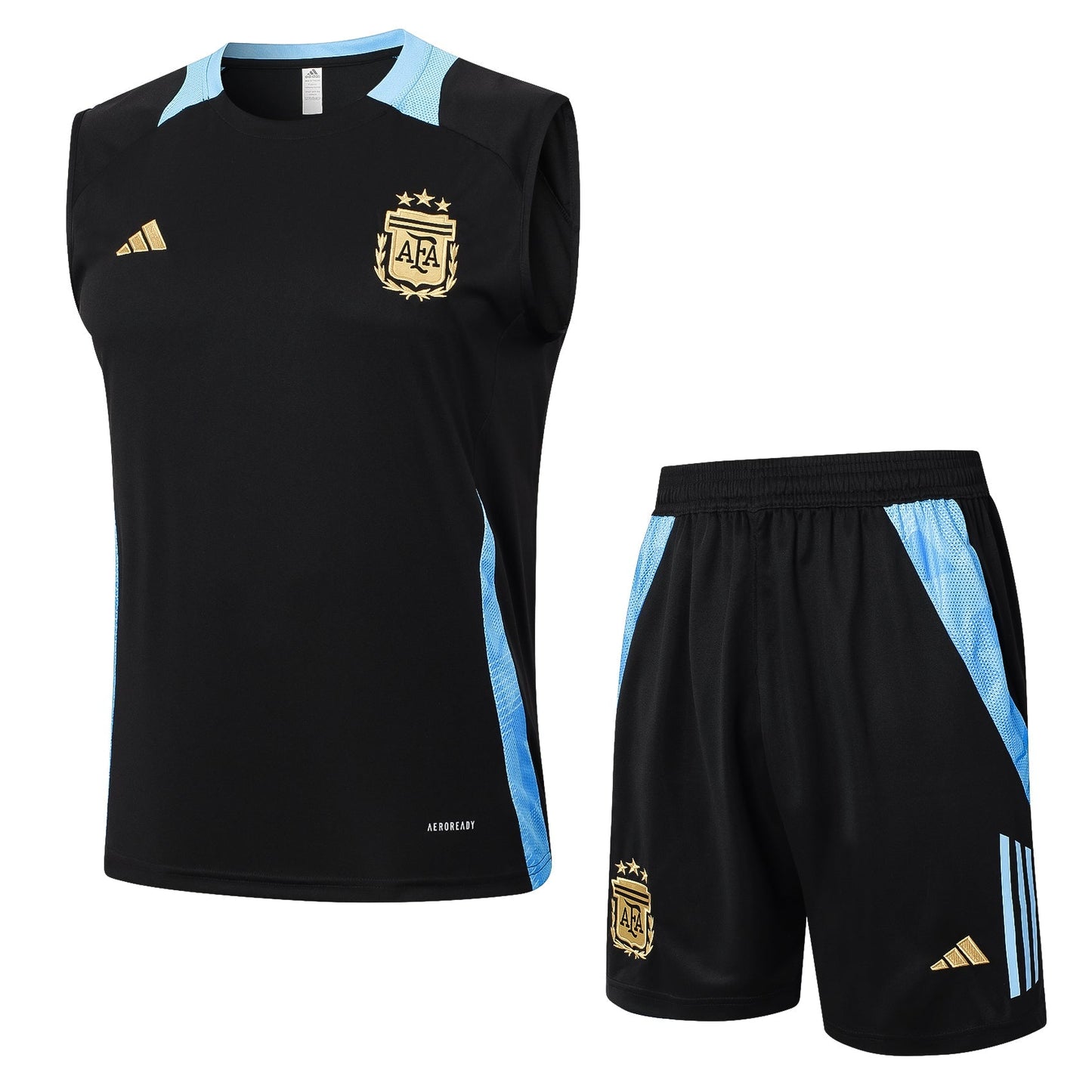 Conjunto Regata Argentina 2024/25 - Preta e Azul