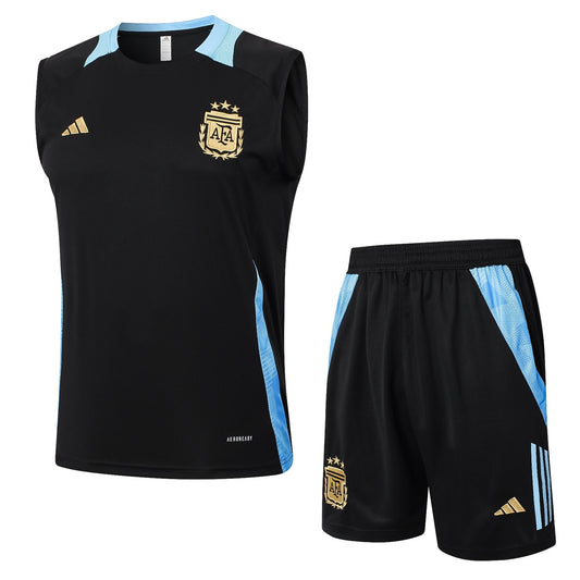 Conjunto Regata Argentina 2024/25 - Preta e Azul