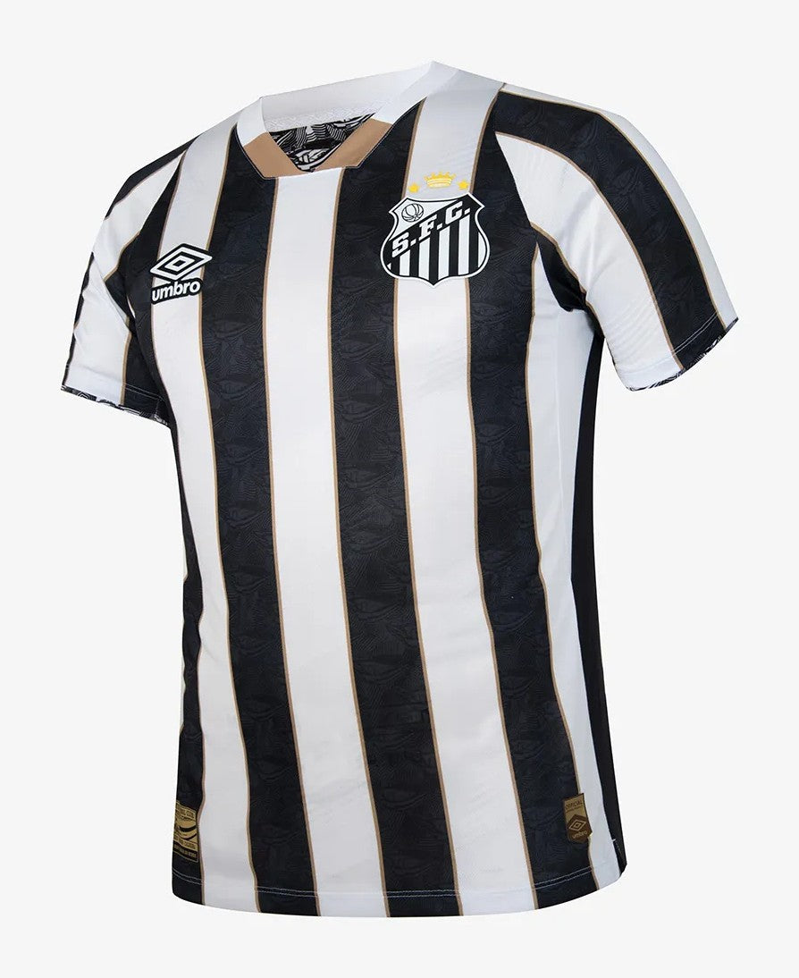 Camisa Peixão 24/25 Away Umbro Torcedor - Branca e Preta