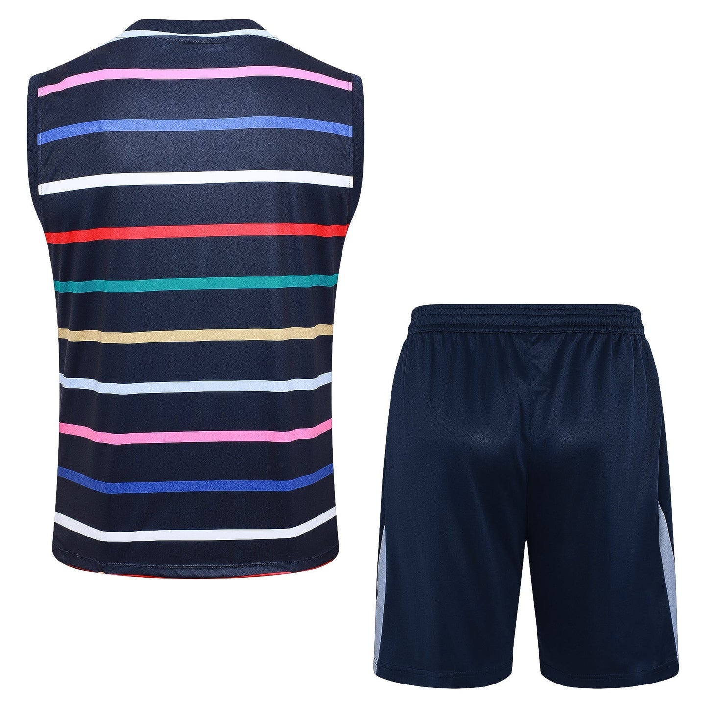 Conjunto Regata França 2024/25 - Azul, Amarela e Vermelha