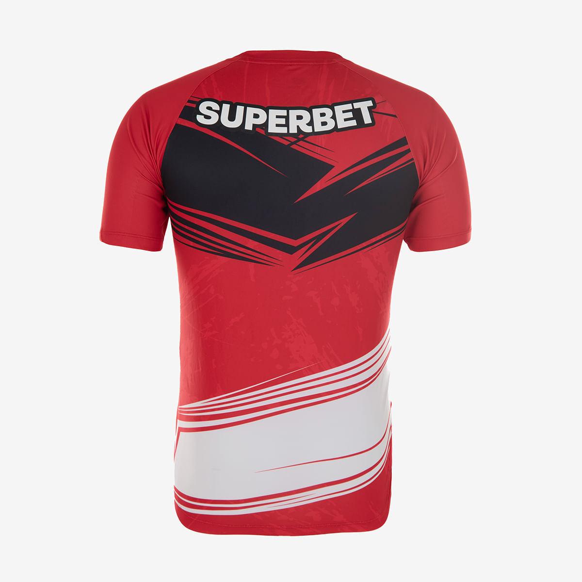 Camisa São Paulo Treino 25/26 New Balance Masculina - Vermelho