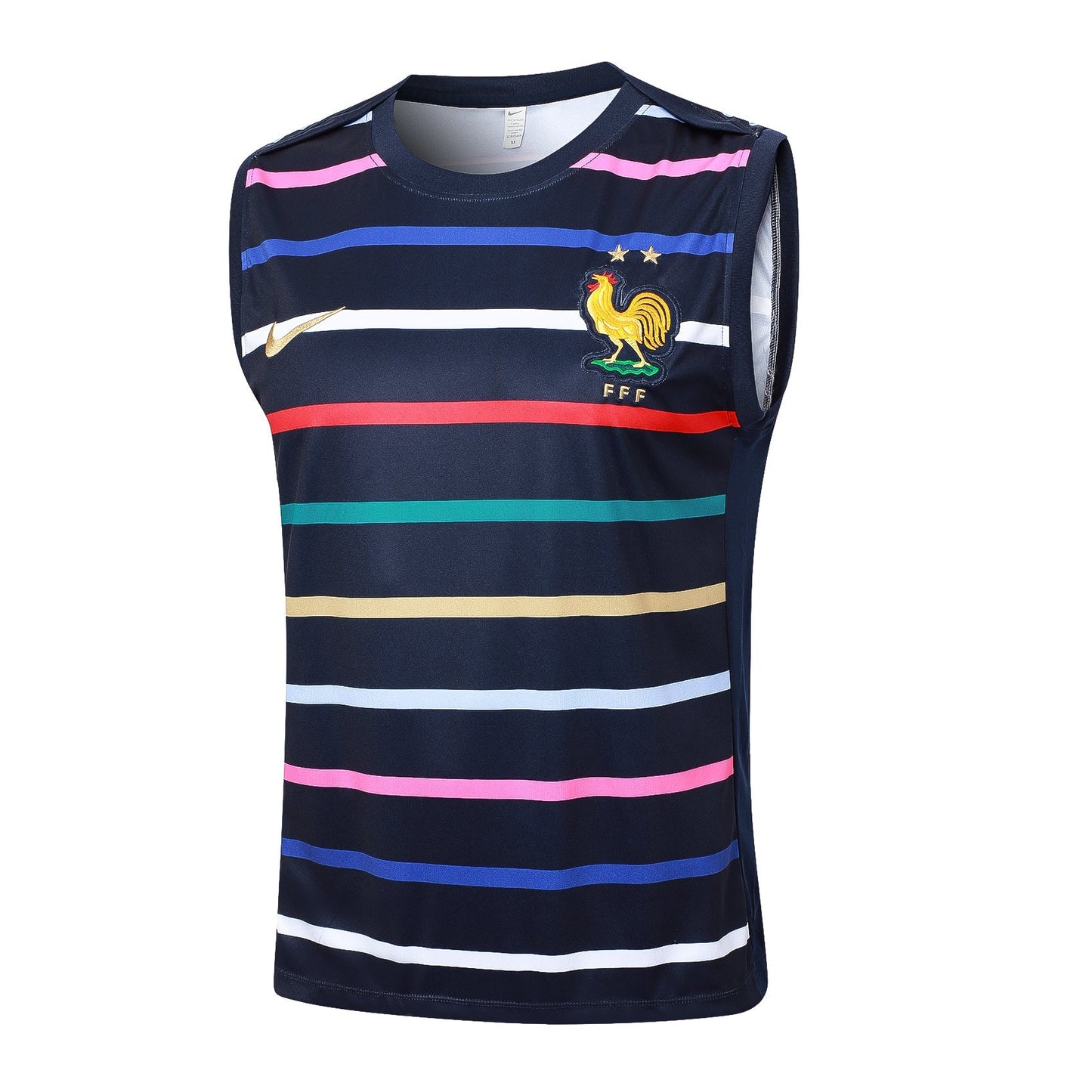 Conjunto Regata França 2024/25 - Azul, Amarela e Vermelha