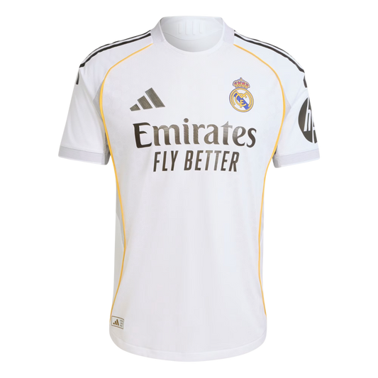 Camisa Real Madrid Home 25/26 s/n° Torcedor Adidas Masculino - Branco