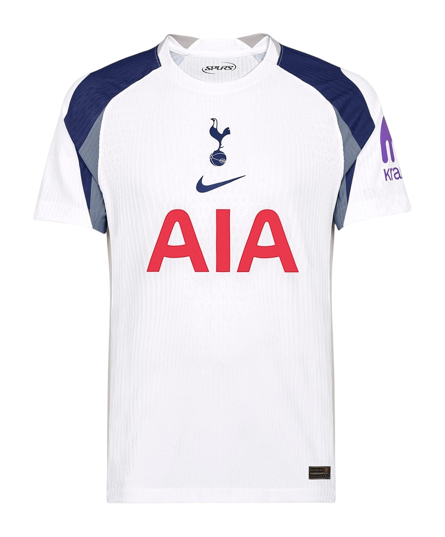 Camisa Tottenham Home 25/26 s/n Torcedor Masculino - Branca e Azul