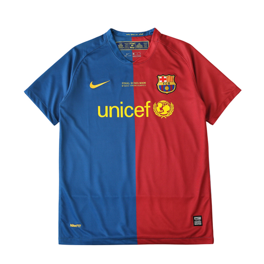 Camisa Barcelona Home Retrô 08/09 UEFA Champions League