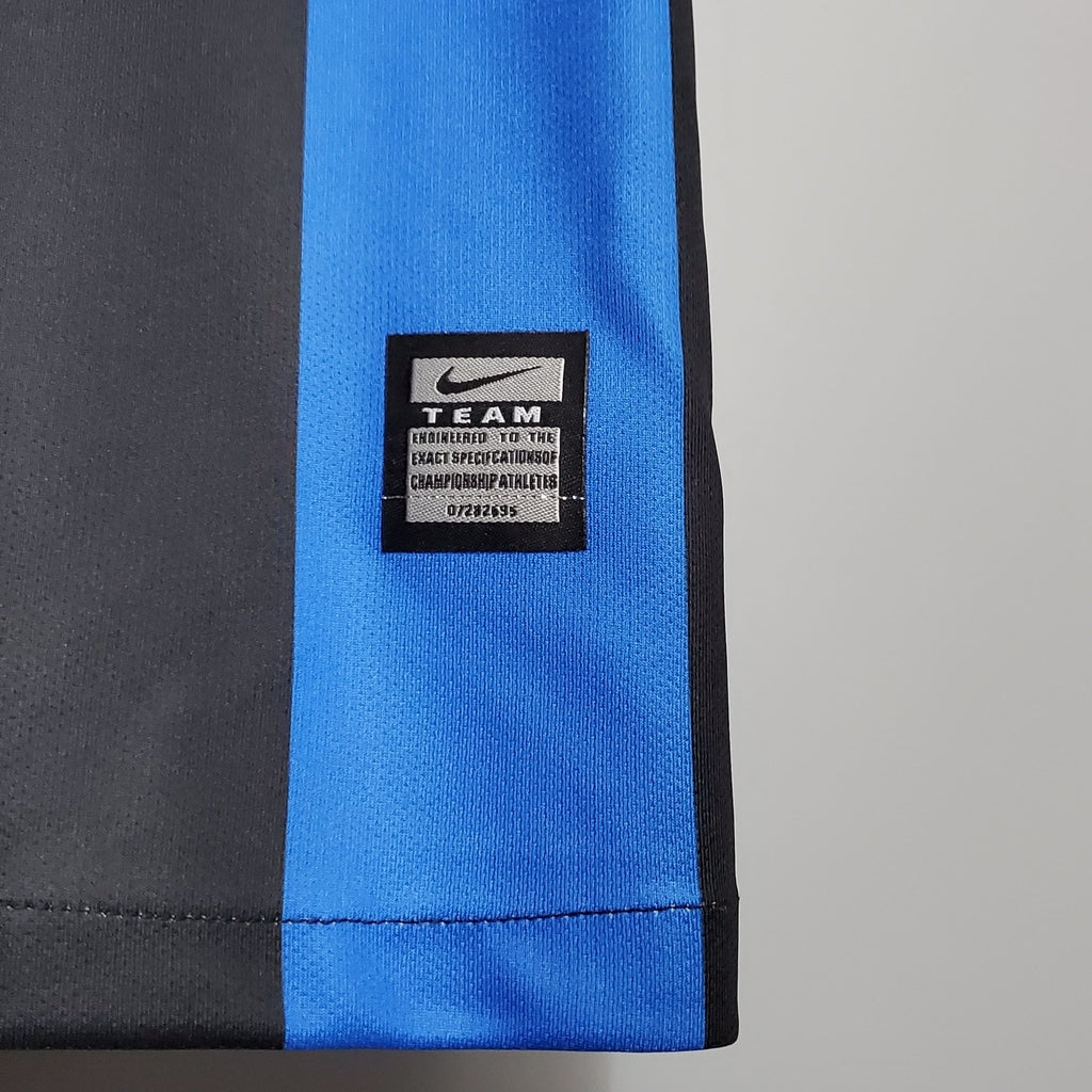 Camisa Inter de Milão Retrô 2010 Azul e Preta - Nike