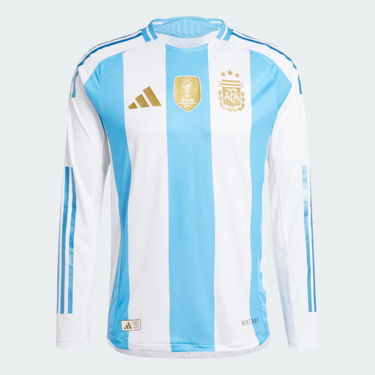 Camisa Argentina 2024/25 Home (+Patch) - Manga Longa