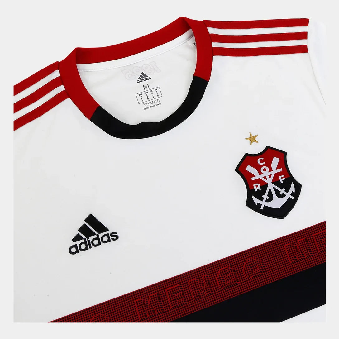 Camisa Flamengo Away Retro 2019/20 Adidas - Branco