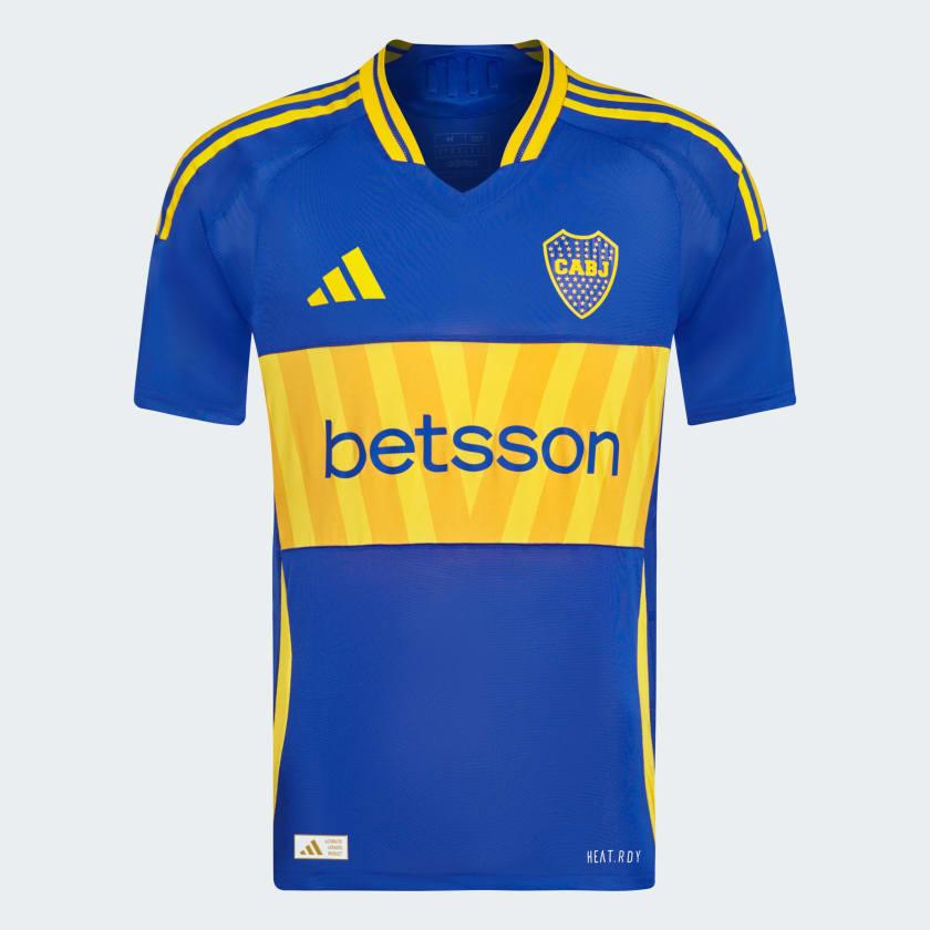Camisa Boca Juniors Home 2024/25 Jogador Adidas Masculino - Azul e Amarela