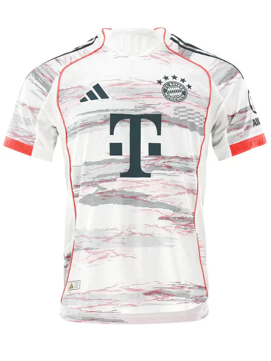 Camisa Bayern de Munich Away 25/26 - Masculina Torcedor  Adidas - Branco