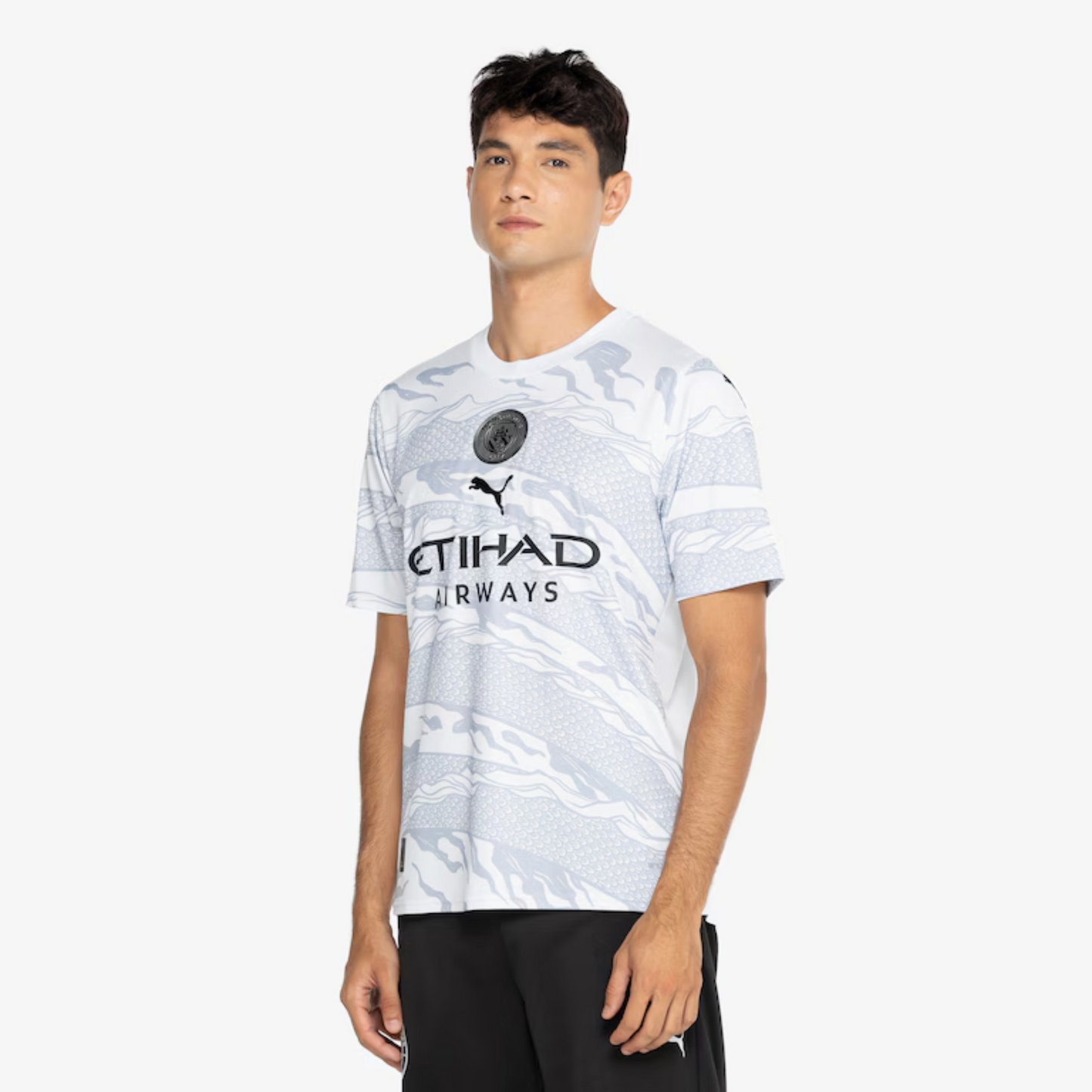 Camisa Manchester City “Ano do Dragão de Madeira” 24/25 s/n° Torcedor Masculina - Cinza