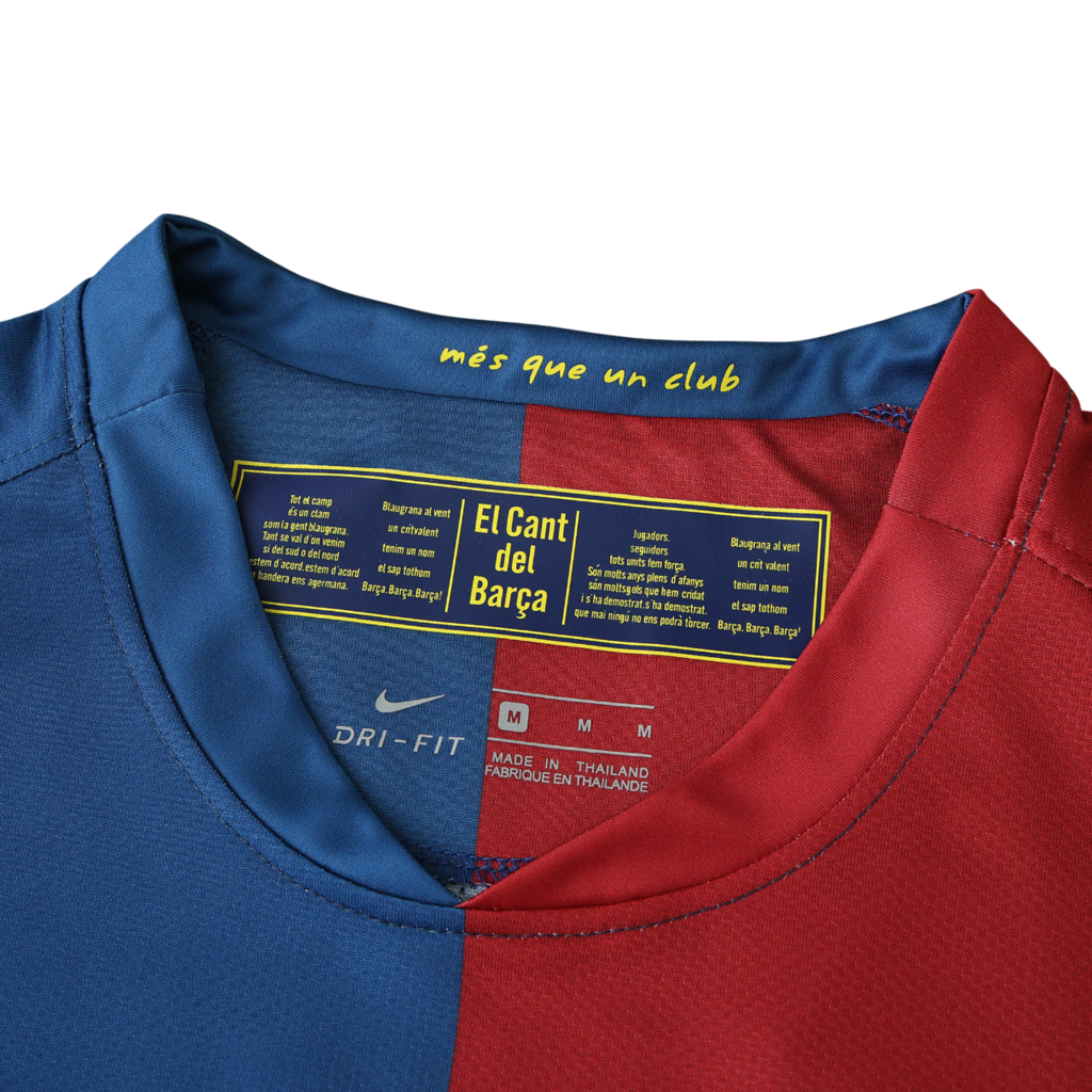 Camisa Barcelona Home Retrô 08/09 UEFA Champions League