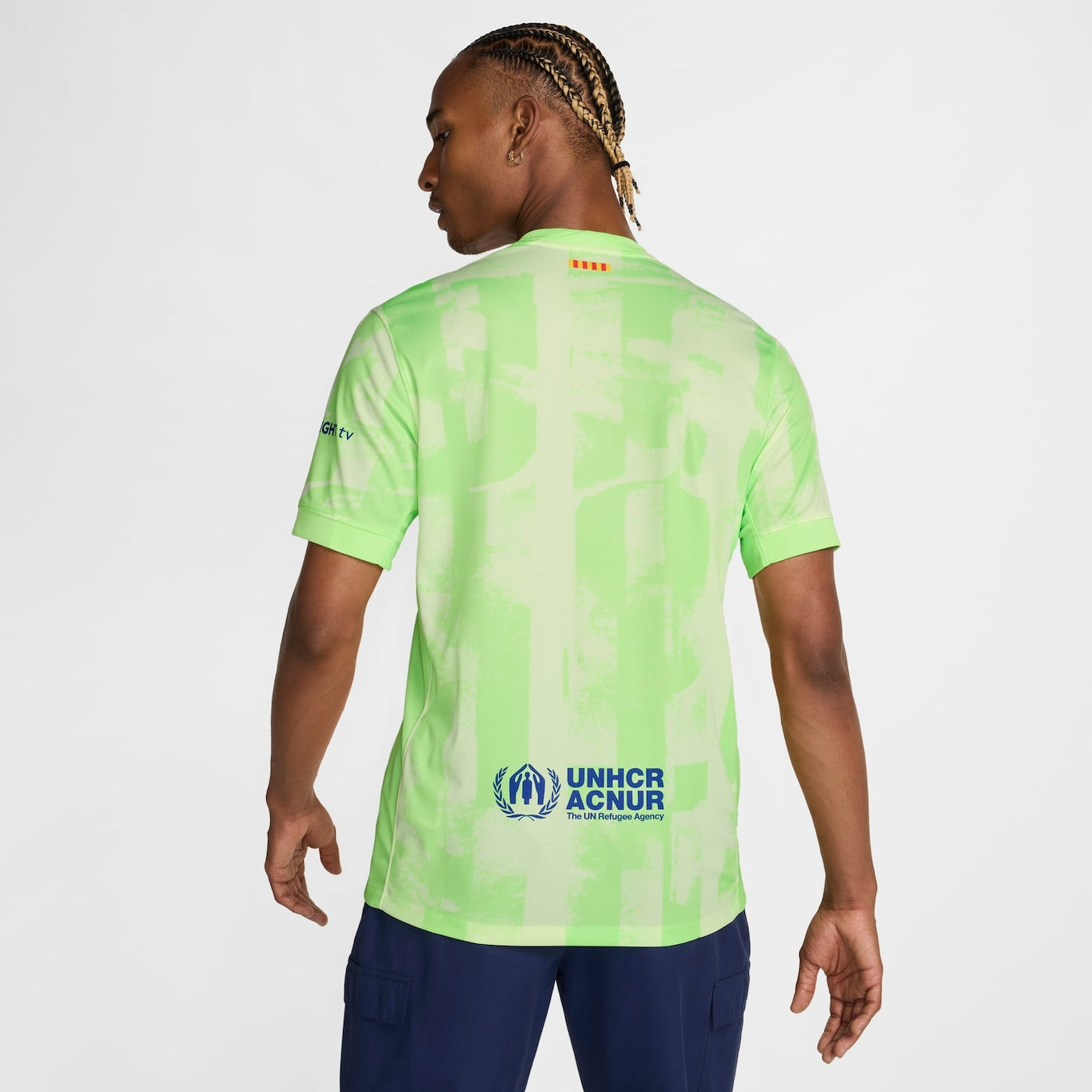 Camisa Barcelona Third 24/25 s/n° Torcedor Masculino - Verde e Branco