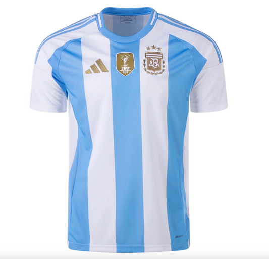 Camisa Seleção da Argentina 24/25 Adidas - Azul e Branca