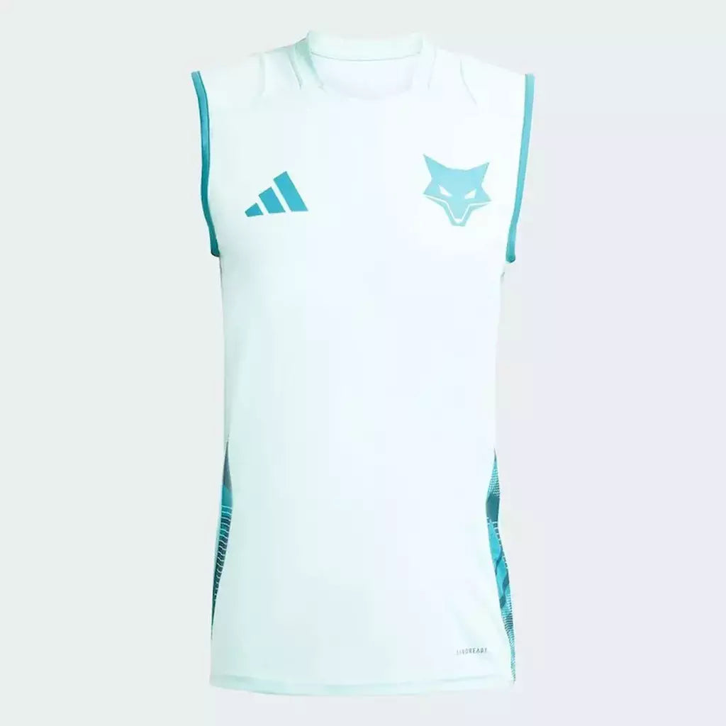 Camisa Regata Cruzeiro Treino 25/26 Adidas Masculina - Azul claro