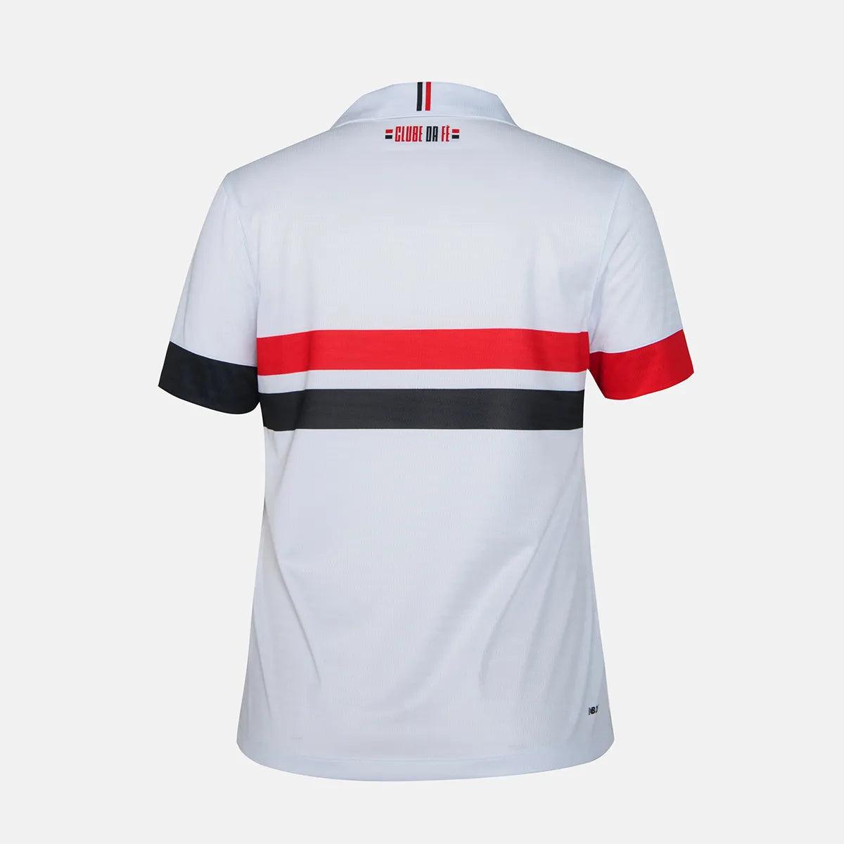 Camisa Feminina do São Paulo Home I 24/25 - Branco