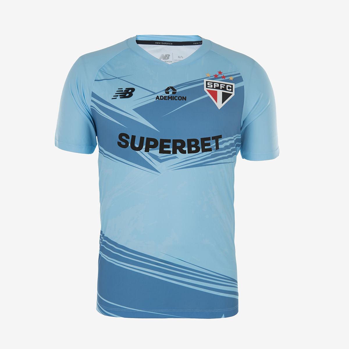 Camisa São Paulo Goleiro 25/26 New Balance Masculina - Azul