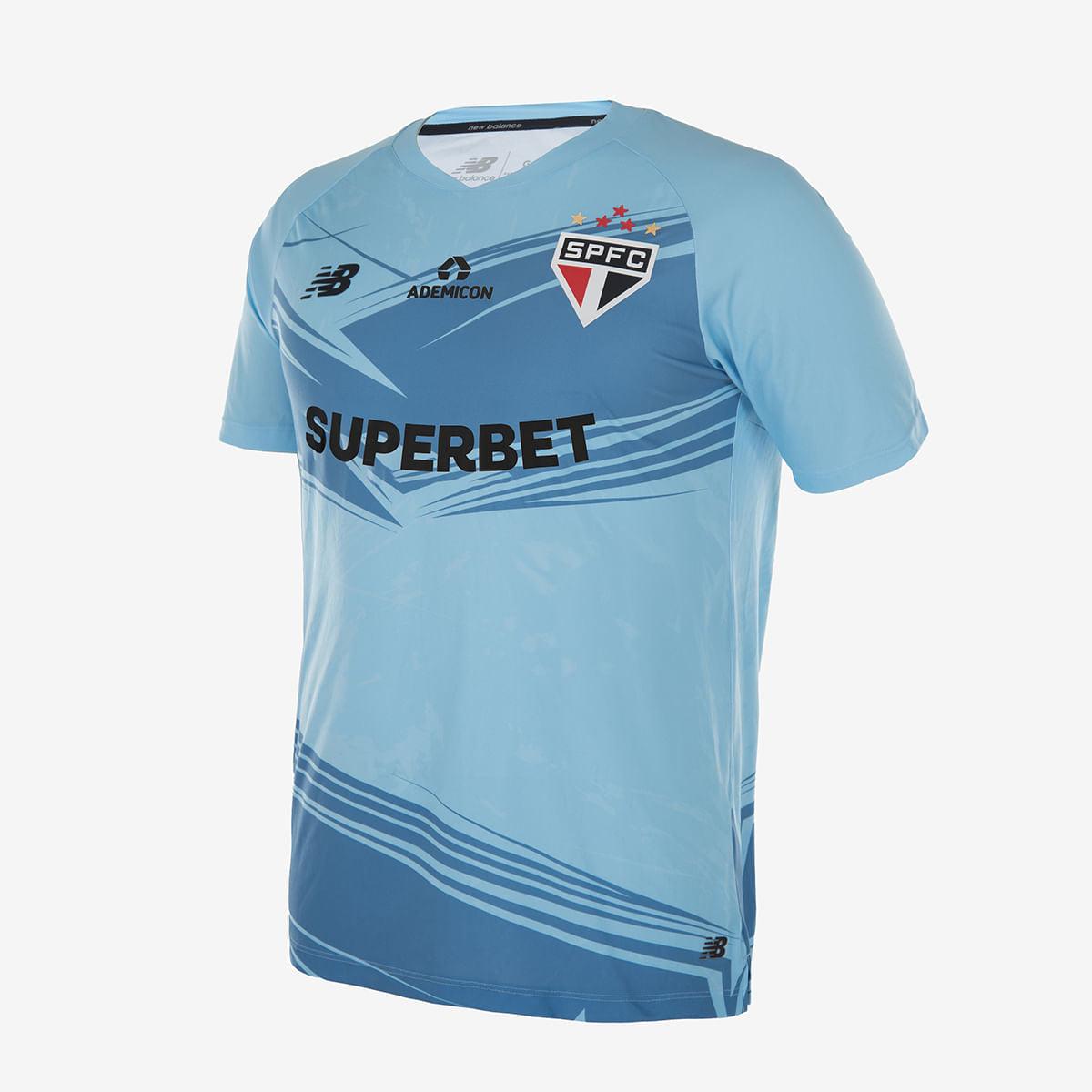Camisa São Paulo Goleiro 25/26 New Balance Masculina - Azul