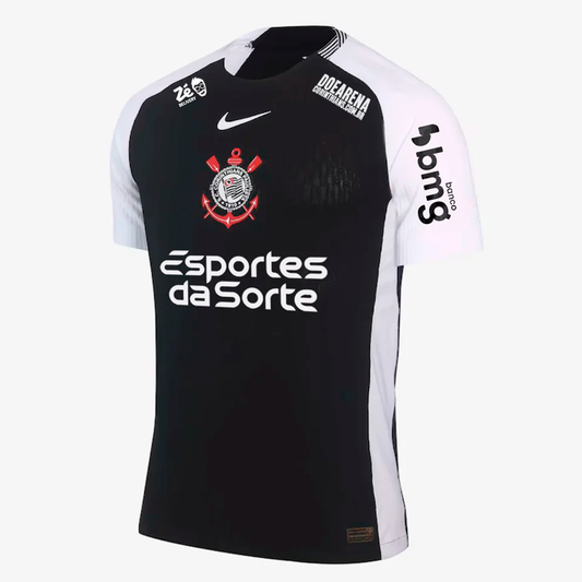 Camisa Nike Corinthians Away 25/26 COM PATROCÍNIOS