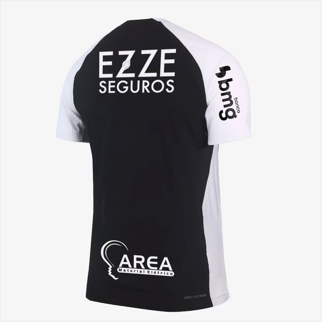 Camisa Nike Corinthians Away 25/26 COM PATROCÍNIOS