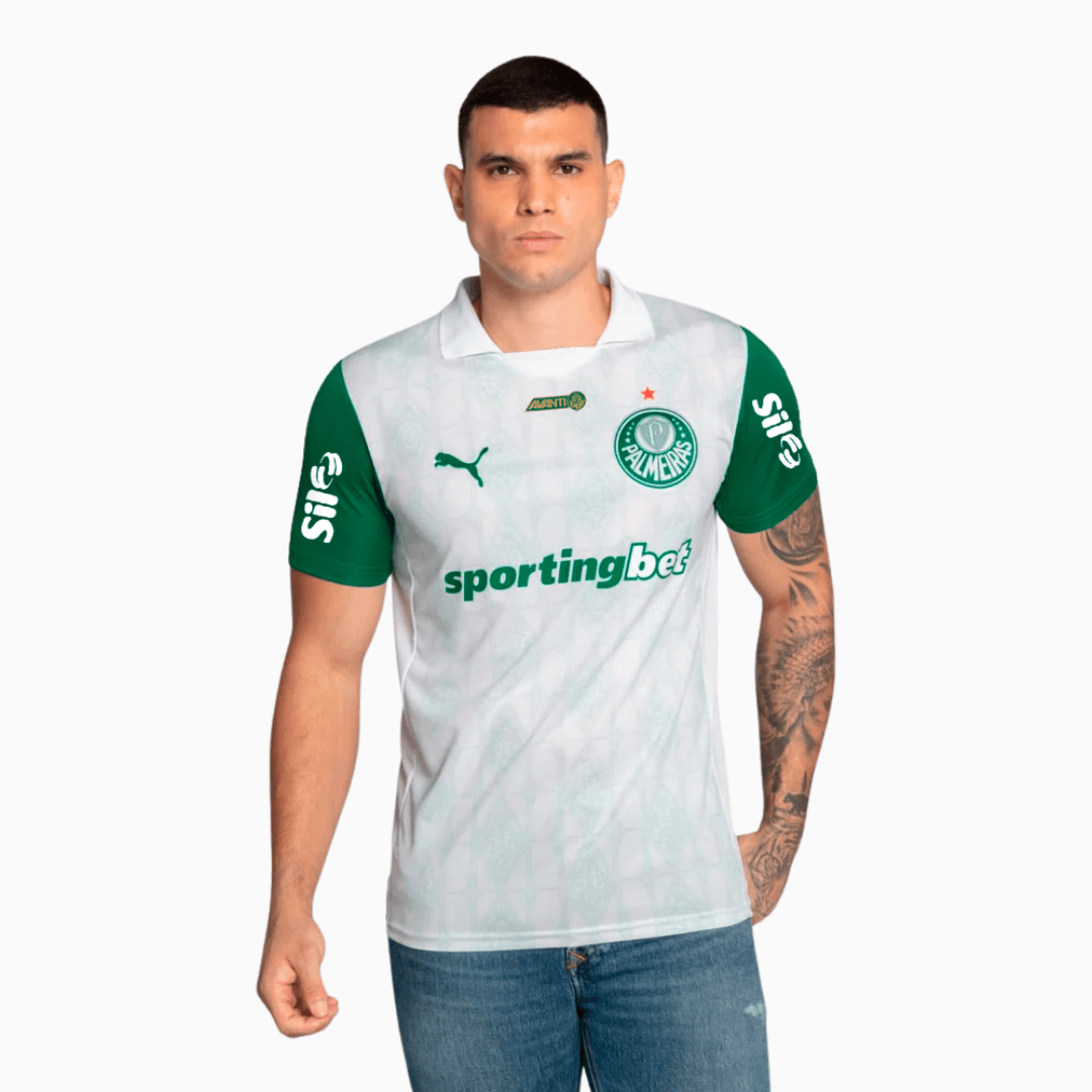 Camisa Puma Palmeiras 25/26 away Com Patrocínios