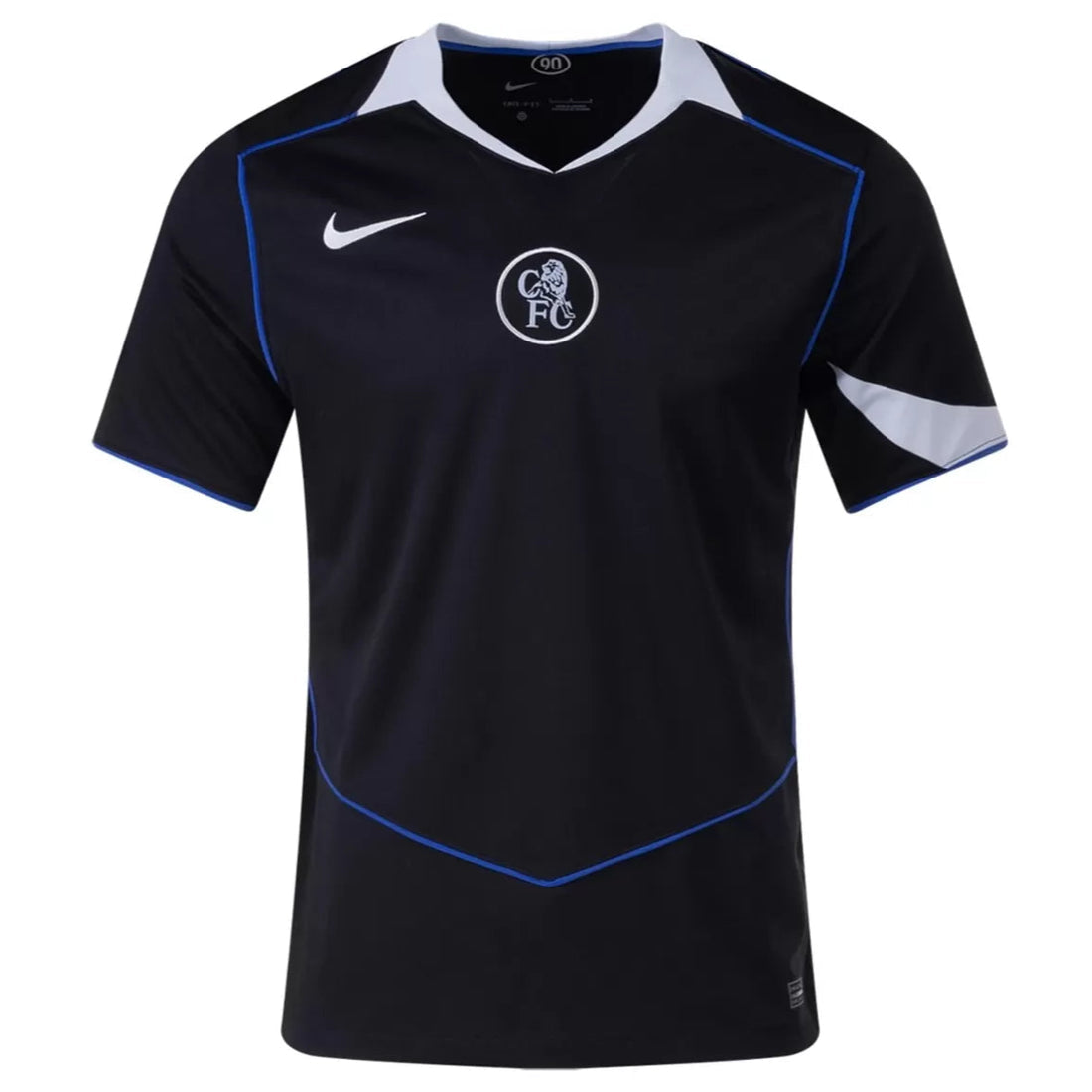 Camisa Chelsea FC Preta Total 90 2025/26 Third III torcedor