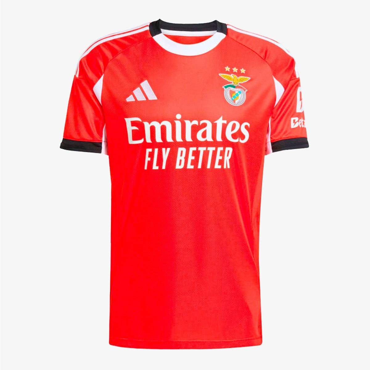 Camisa Benfica Home 25/26 Jogador Adidas Masculino - Vermelha e Branca