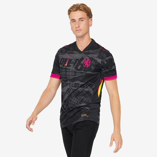 Camisa Chelsea Third 2024/25 Jogador Nike Masculino - Preta