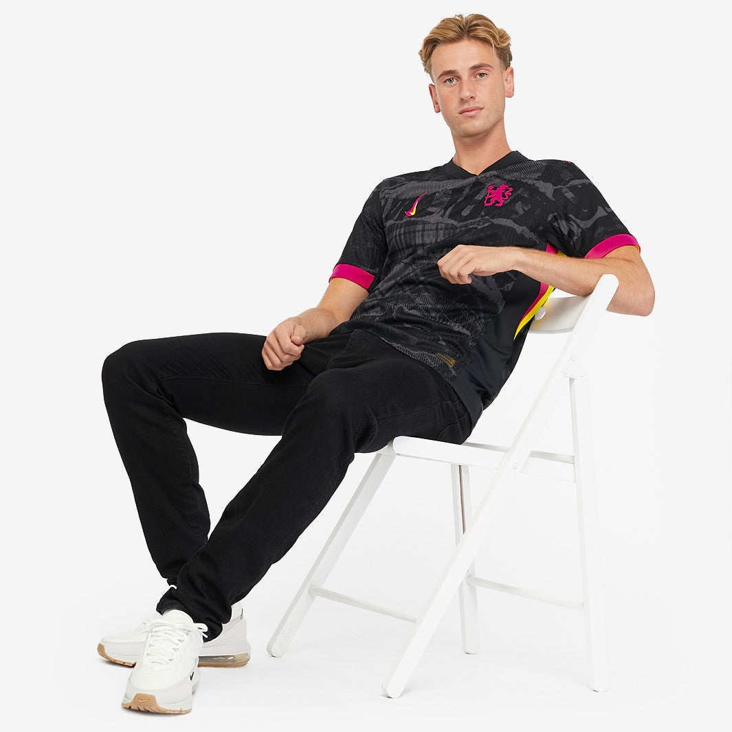Camisa Chelsea Third 2024/25 Jogador Nike Masculino - Preta