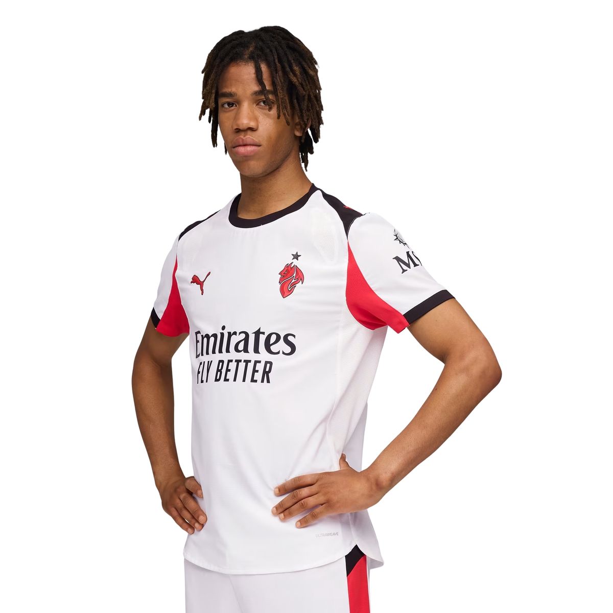 Camisa Ac Milan II 25/26 Puma Jogador Masculina - Branca
