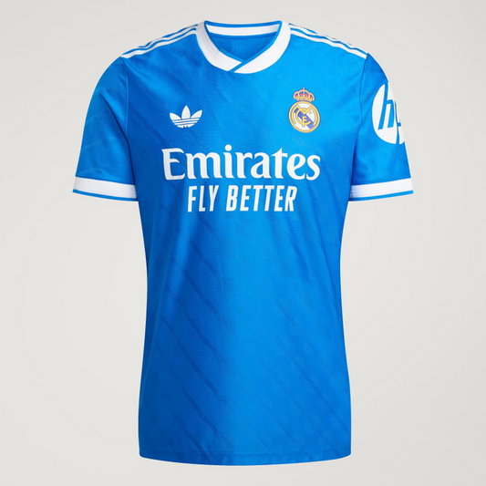 CAMISA REAL MADRID III THIRD 2025/26 AUTHENTIC VERSÃO JOGADOR