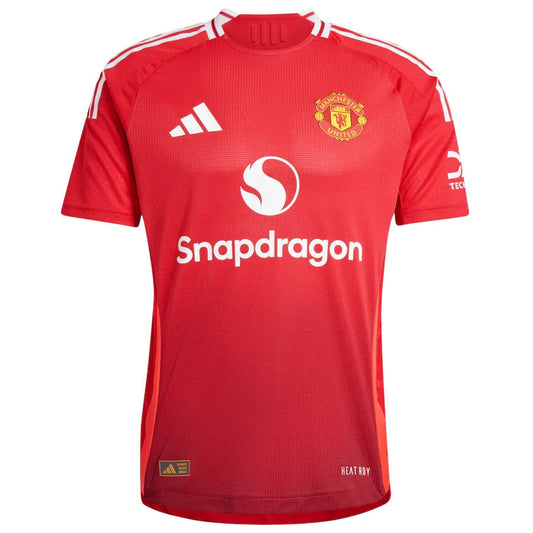 Camisa Manchester United Home 2024/25 Jogador Adidas Masculino - Vermelha e Branca
