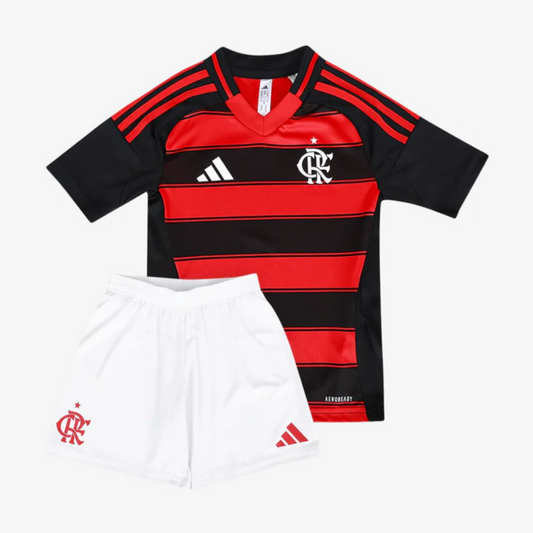 CONJUNTO INFANTIL ADIDAS FLAMENGO 2024/25 II